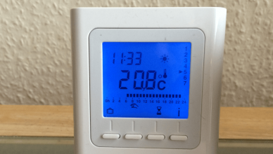 Inbetriebnahme Thermostat